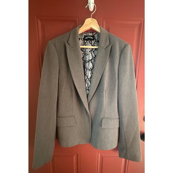 Vintage Till The End Gray Blazer - Picture 1 of 7
